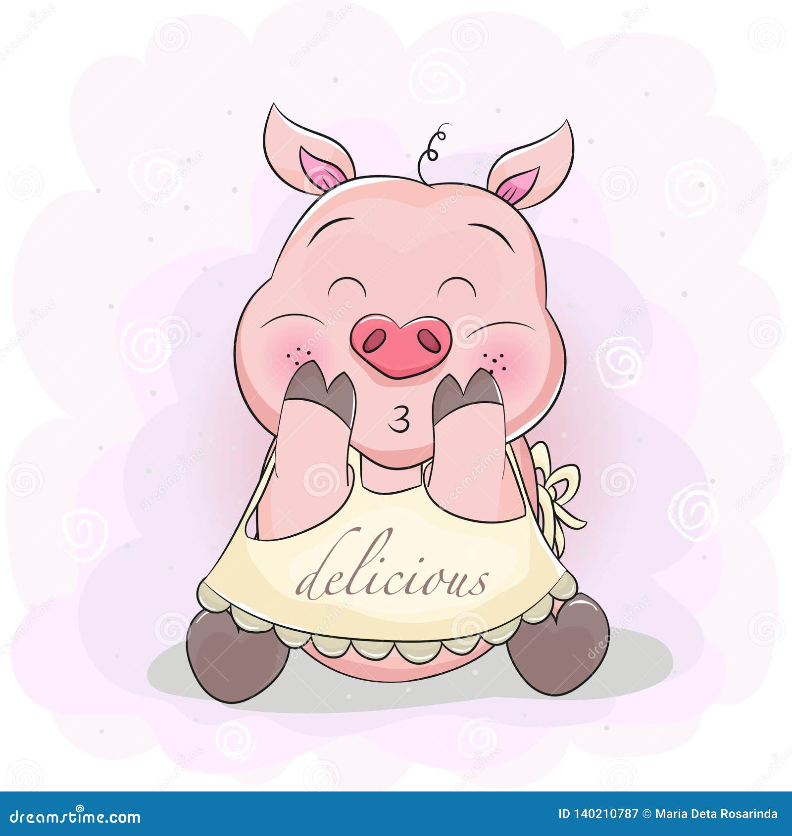 Pig draws on Tablet